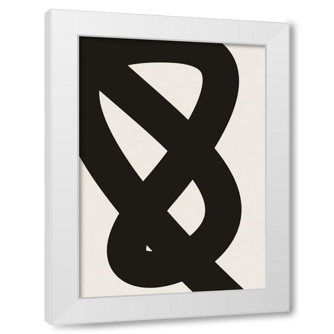 Braun Studio - Lignes abstraites 2 White Modern Wood Framed Art Print by Braun Studio