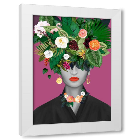 Braun Studio - Frida II White Modern Wood Framed Art Print by Braun Studio
