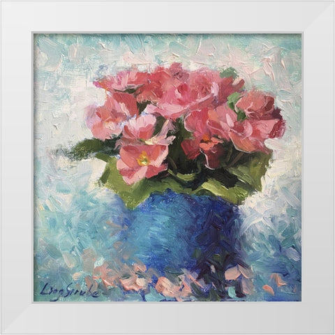 Glory White Modern Wood Framed Art Print by Strube, Ling