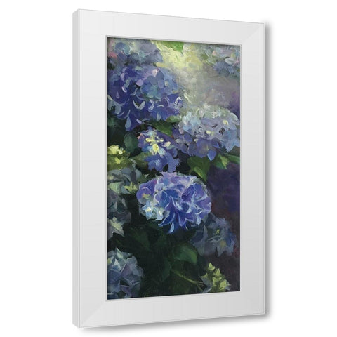 Hydrangeas White Modern Wood Framed Art Print by Strube, Ling