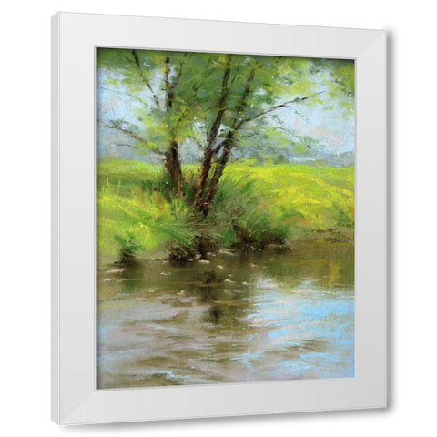 Early Spring White Modern Wood Framed Art Print by Chaney, Alan
