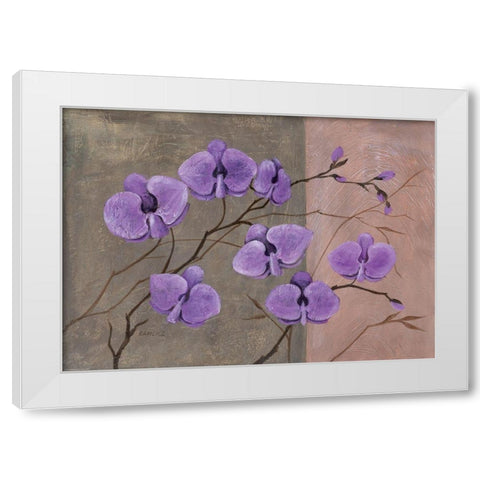 Modern Colours IIII White Modern Wood Framed Art Print by Dahlke, Izabella