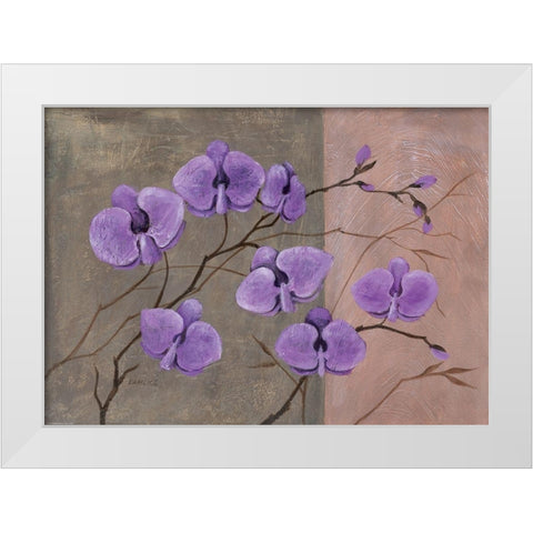 Modern Colours IIII White Modern Wood Framed Art Print by Dahlke, Izabella