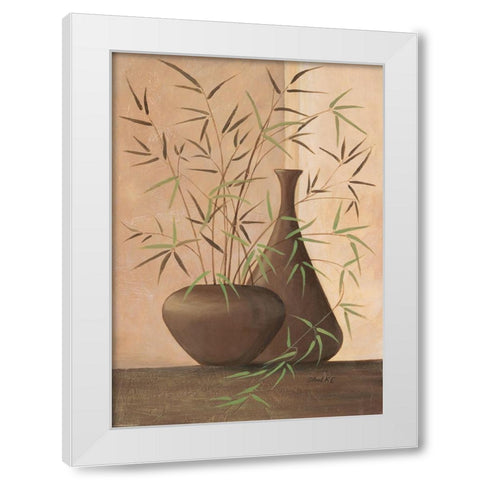 Modern Colours V White Modern Wood Framed Art Print by Dahlke, Izabella