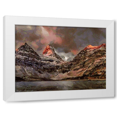 Jasper National Park VI White Modern Wood Framed Art Print by Medeiros, Celito