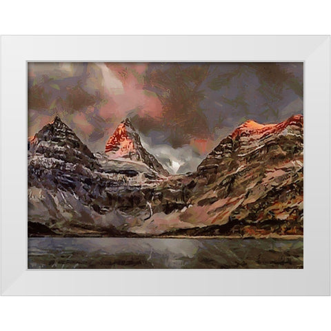Jasper National Park VI White Modern Wood Framed Art Print by Medeiros, Celito