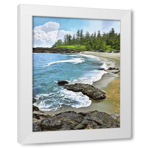 Jasper National Park VIII White Modern Wood Framed Art Print by Medeiros, Celito