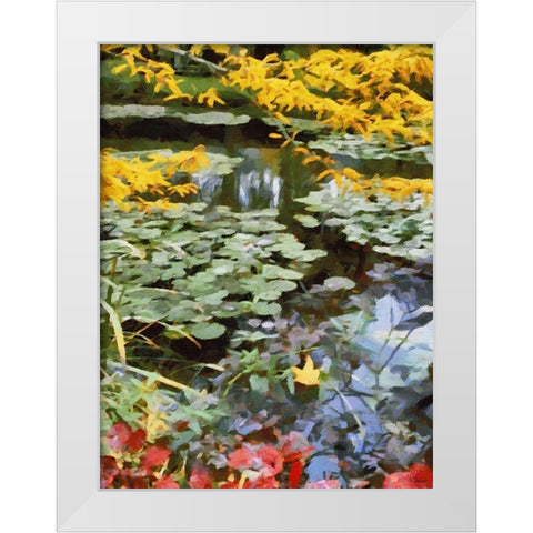 Nature in Brazil I White Modern Wood Framed Art Print by Medeiros, Celito