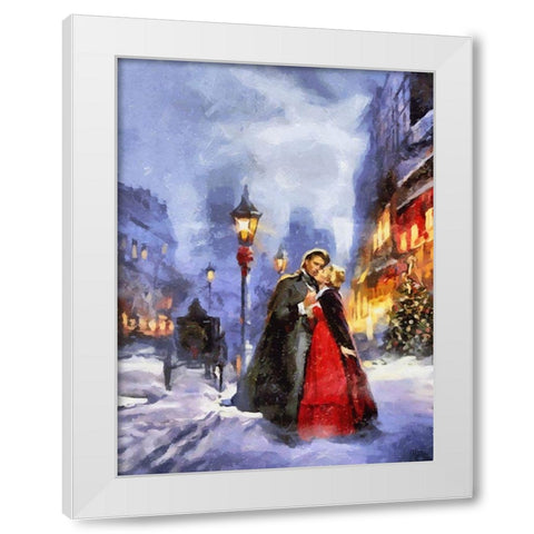 Old Times II White Modern Wood Framed Art Print by Medeiros, Celito
