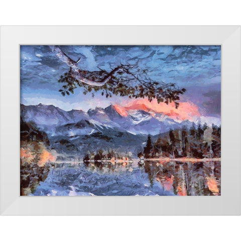Great National Parks X White Modern Wood Framed Art Print by Medeiros, Celito