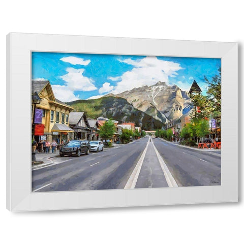 Great National Parks XL White Modern Wood Framed Art Print by Medeiros, Celito