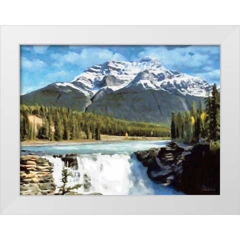 Rocky Mountains VI White Modern Wood Framed Art Print by Medeiros, Celito