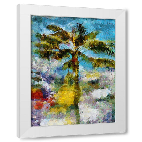 Collectio of Bloomin and Autumn Trees XXXV White Modern Wood Framed Art Print by Medeiros, Celito