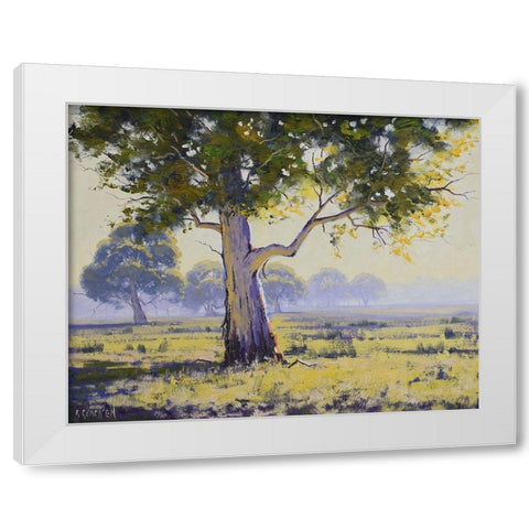 Gumtree White Modern Wood Framed Art Print by Gercken, Graham