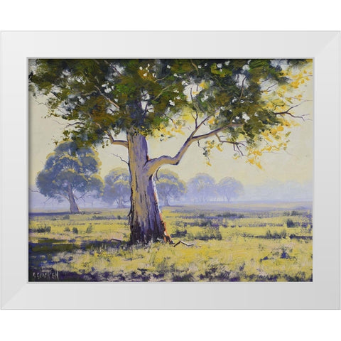 Gumtree White Modern Wood Framed Art Print by Gercken, Graham