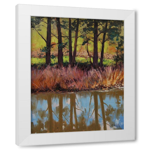 Plein Air Prints White Modern Wood Framed Art Print by Gercken, Graham