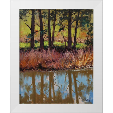 Plein Air Prints White Modern Wood Framed Art Print by Gercken, Graham