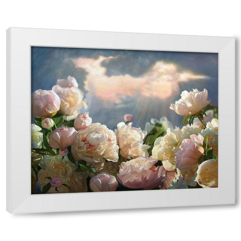 To the Light White Modern Wood Framed Art Print by Kopania, Zbigniew