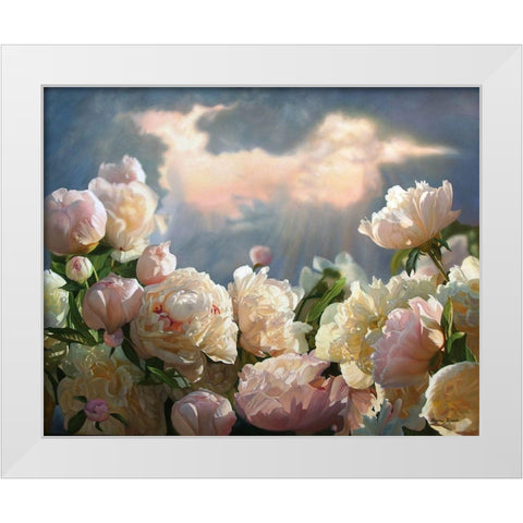 To the Light White Modern Wood Framed Art Print by Kopania, Zbigniew