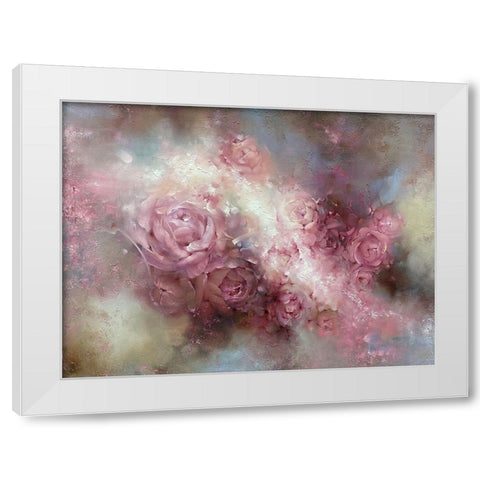 The Birth of Color White Modern Wood Framed Art Print by Singatullin, Marsel
