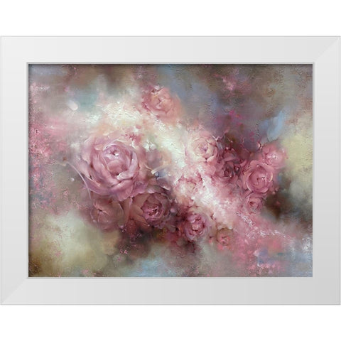 The Birth of Color White Modern Wood Framed Art Print by Singatullin, Marsel