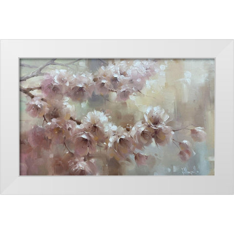 A Premonition of Spring White Modern Wood Framed Art Print by Singatullin, Marsel