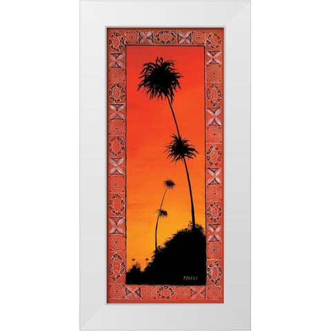 Australian Bush I White Modern Wood Framed Art Print by Dahlke, Izabella