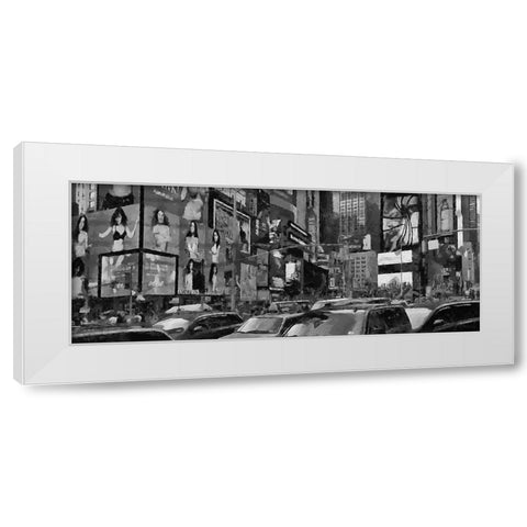 My lovely New York XXXVIII White Modern Wood Framed Art Print by Medeiros, Celito
