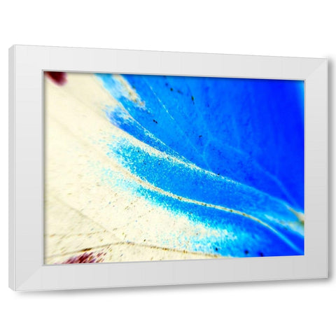 Stained Wing II White Modern Wood Framed Art Print by Grayscale
