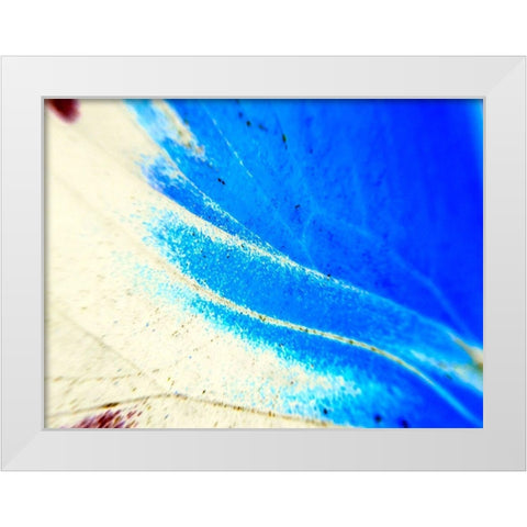 Stained Wing II White Modern Wood Framed Art Print by Grayscale