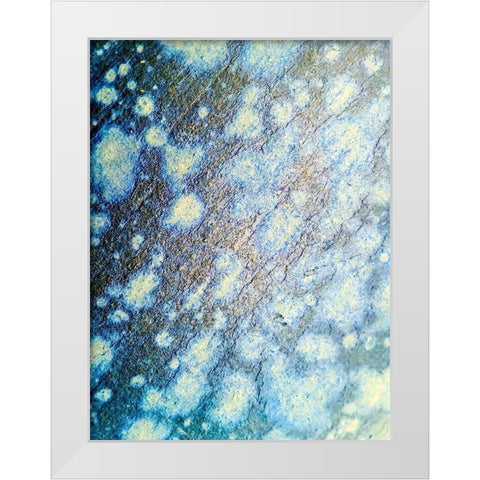 Oxidized Stone White Modern Wood Framed Art Print by Grayscale