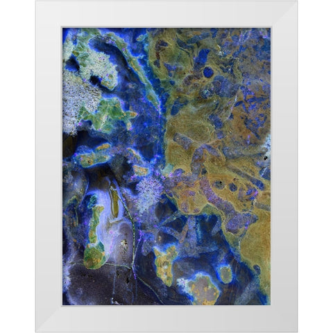 Inverted Sand I White Modern Wood Framed Art Print by Grayscale