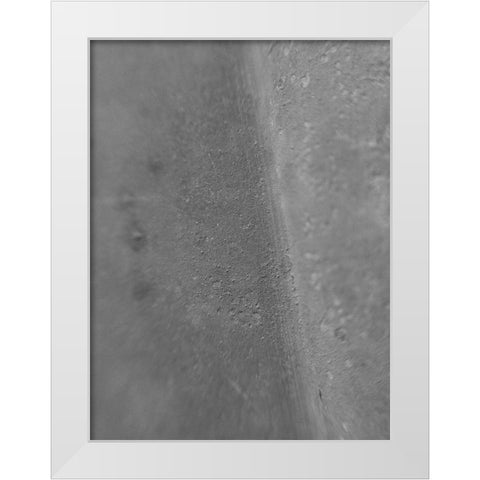 Gray Ridge I White Modern Wood Framed Art Print by Grayscale