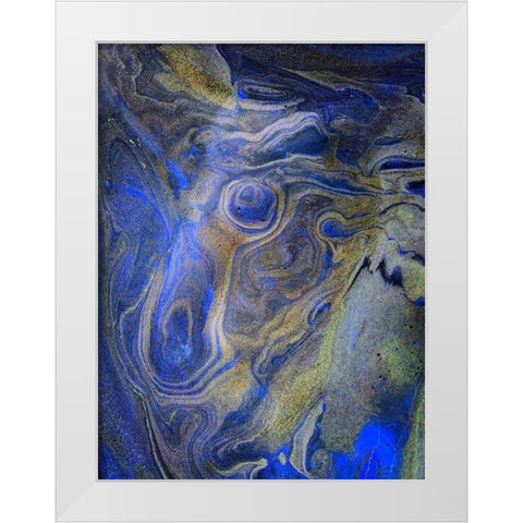 Inverted Sand III White Modern Wood Framed Art Print by Grayscale