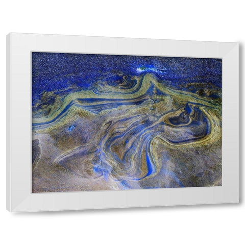 Inverted Sand VI White Modern Wood Framed Art Print by Grayscale