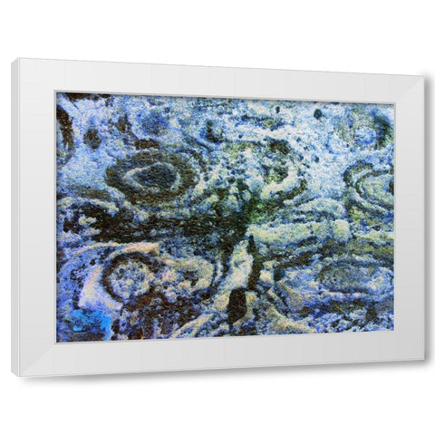 Eroded Stucco III White Modern Wood Framed Art Print by Grayscale
