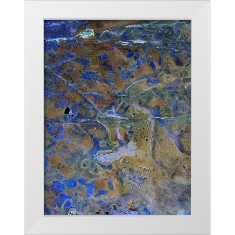 Inverted Sand VII White Modern Wood Framed Art Print by Grayscale