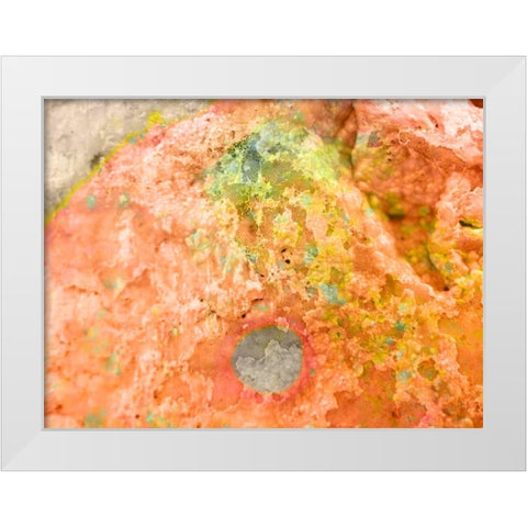 Salt Block I White Modern Wood Framed Art Print by Grayscale