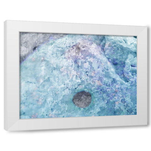 Salt Block IV White Modern Wood Framed Art Print by Grayscale