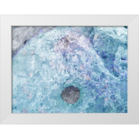Salt Block IV White Modern Wood Framed Art Print by Grayscale