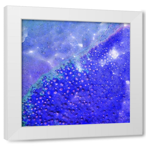 BioRidge II White Modern Wood Framed Art Print by Grayscale
