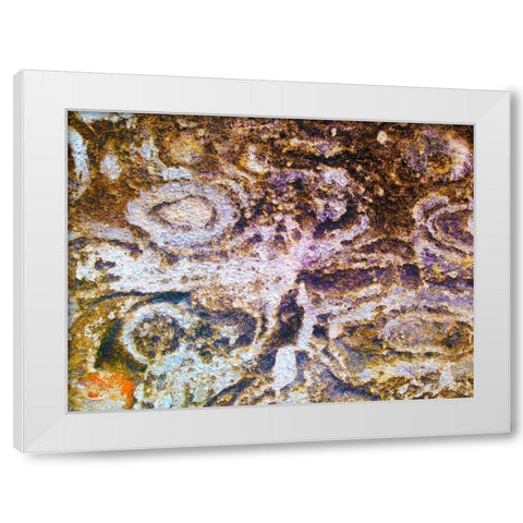 Eroded Stucco II White Modern Wood Framed Art Print by Grayscale