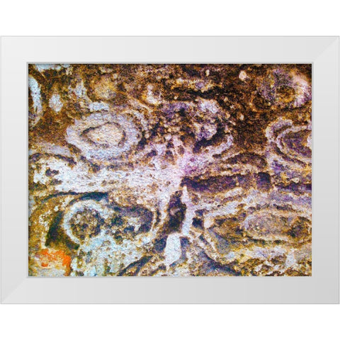 Eroded Stucco II White Modern Wood Framed Art Print by Grayscale