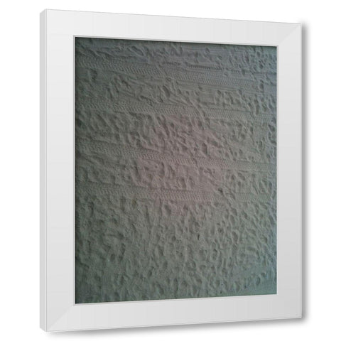 Sand Prints IV White Modern Wood Framed Art Print by Grayscale