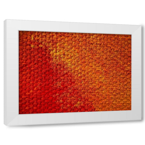 Canvas Closeup II White Modern Wood Framed Art Print by Grayscale