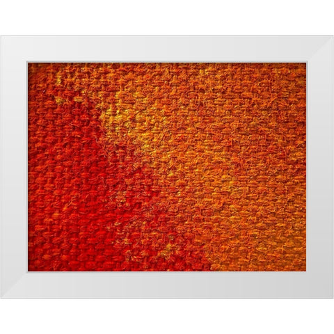 Canvas Closeup II White Modern Wood Framed Art Print by Grayscale