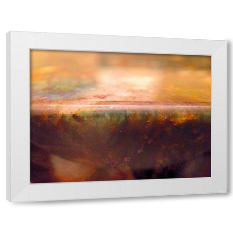 Stone Edge I White Modern Wood Framed Art Print by Grayscale