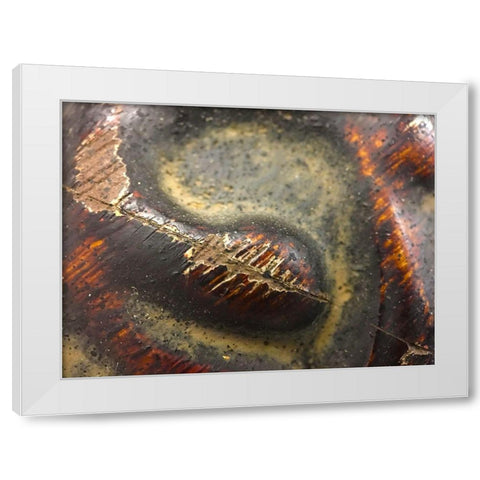 Frame Pic V White Modern Wood Framed Art Print by Grayscale