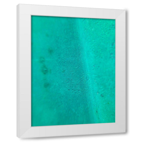 Oxidized Metal VI White Modern Wood Framed Art Print by Grayscale