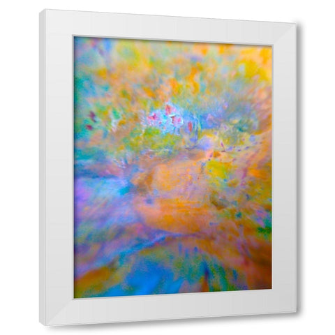 Oxidized Metal XI White Modern Wood Framed Art Print by Grayscale